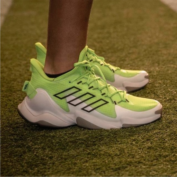 adidas Mahomes 1 Impact FLX First Release Team Solar Green - Picture 2 of 12